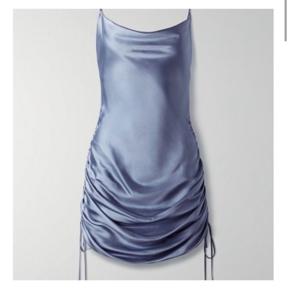 Aritzia Wilfred ruched slip dress - Picture 1 of 5